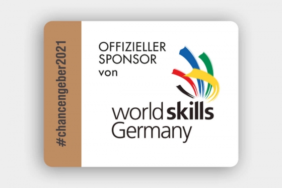 Offizieller Sponsor von WorldSkills Germany